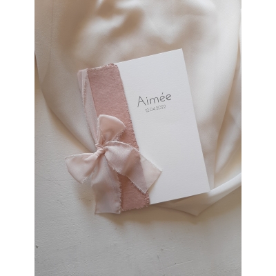 Geboortekaartje Aimée Geboortekaartje Aimée